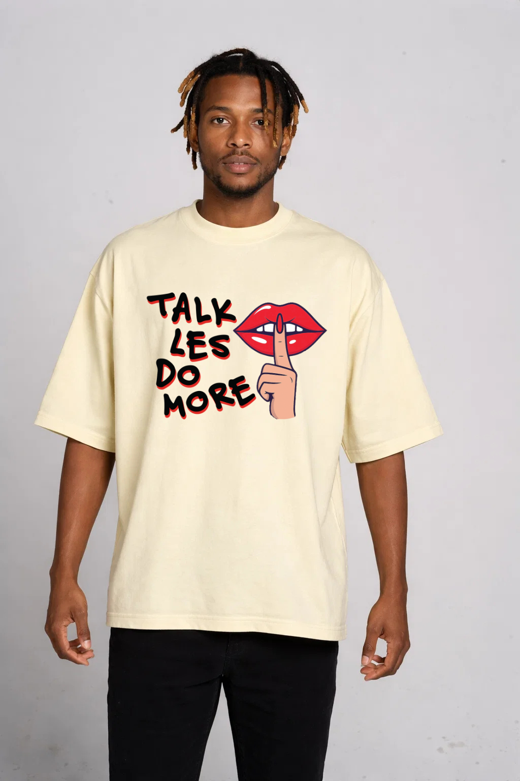 More Intent Tee - Oversized Drop-Shoulder T-shirt
