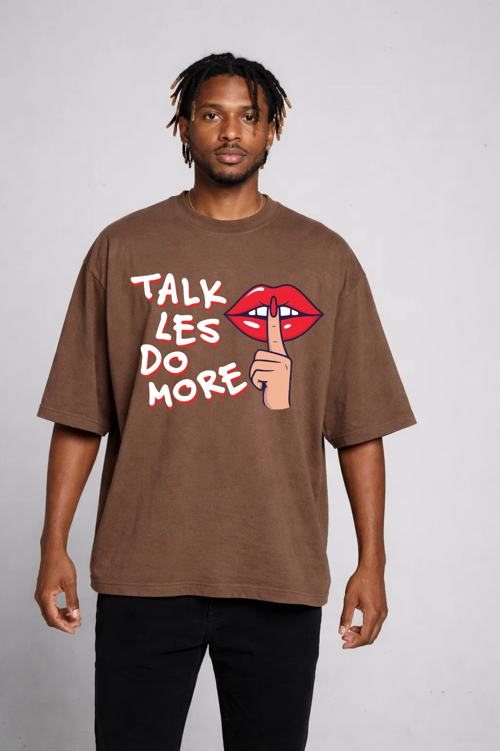 More Intent Tee - Oversized Drop-Shoulder T-shirt