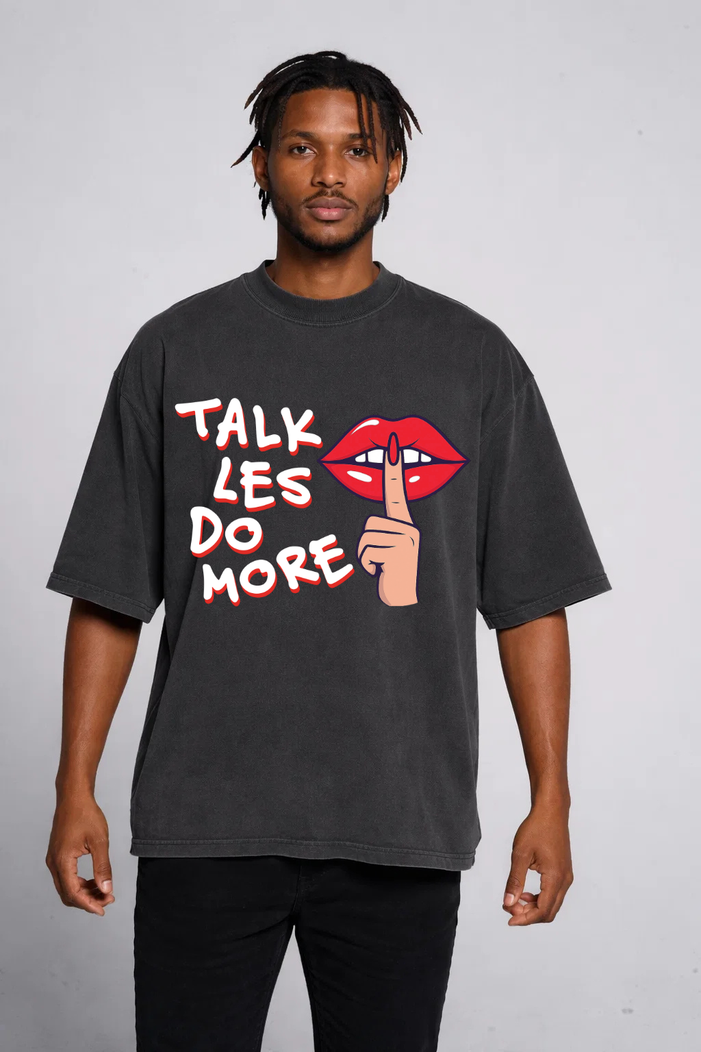 More Intent Tee - Oversized Drop-Shoulder T-shirt