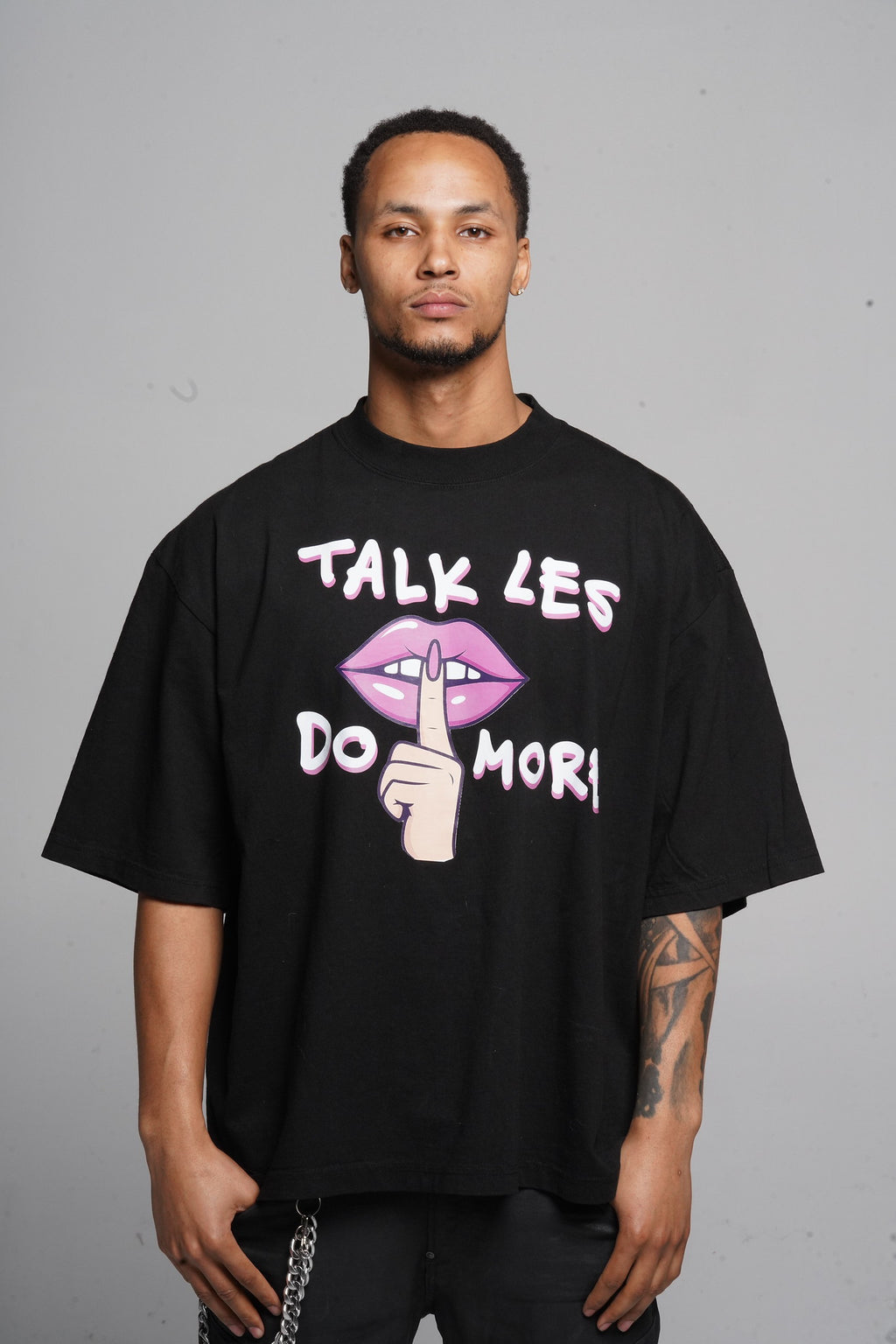 More Doing - Oversized Drop-Shoulder T-shirt